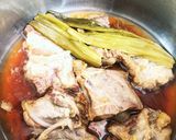 圧力鍋で骨まで美味しい豚軟骨(パイカ)煮作り方7写真