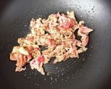 夏バテに効く♡牛肉のスタミナ焼きそば作り方4写真