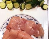 きゅうり塩昆布と鶏胸肉の中華炒め作り方1写真