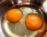 カリカリチーズのとろとろしらすオムレツ作り方2写真