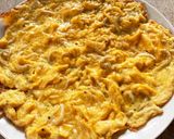 カリカリチーズのとろとろしらすオムレツ作り方15写真