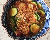 サッポロ一番冷や汁つけ麺作り方2写真