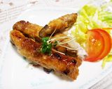 焼肉のタレで簡単！失敗しない節約肉巻き作り方5写真