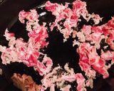紐唐辛子と肉の甘辛炒め作り方3写真