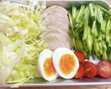 暑い夏にさっぱりと☆冷やしサラダラーメン作り方2写真