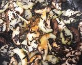 ひじきとセロリしいたけのバター醤油麹炒め作り方4写真