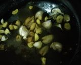 大葉にんにくオイル（孫たちに伝授)作り方1写真