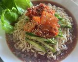 サッポロ一番！トマキムごま味醤油ラーメン作り方6写真