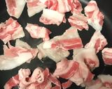 万願寺とうがらしと豚バラの甘辛炒め作り方1写真