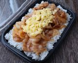 豚バラチーズ丼作り方3写真