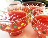 夏！プルプルスイカ寒天ゼリー作り方7写真
