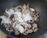 豚キムチ　♪大和市学校給食作り方2写真