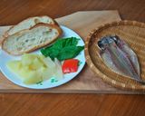 鯵の干物のリエット☆野菜スープのリメイク作り方2写真