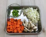具だくさんコーンスープ作り方1写真