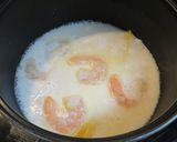 アーモンドミルクで海老とキャベツのパスタ作り方3写真