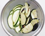 夏野菜とツナ缶でグリーンカレーそうめん作り方1写真