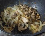 豚肉丼　♪大和市学校給食作り方8写真