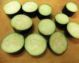 豚バラ肉となすとトマトの味噌グラタン作り方1写真