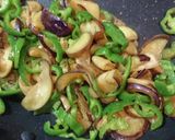 簡単!美味♪なすとピーマンのごま味噌炒め作り方5写真