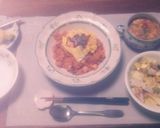 想い出！オムライス♪(^q^)作り方7写真