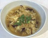 木耳入り！米粉のかきたまあんかけスープ作り方6写真