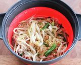 レンジで♪パッタイ風うどん作り方7写真
