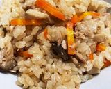 エリンギとツナ、にんじんの炊き込みご飯作り方6写真
