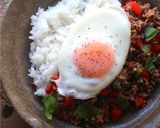 mレンジで簡単♪ガパオライス風作り方5写真