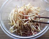 mレンジでスグ♪もやしたっぷり焼きそば作り方2写真