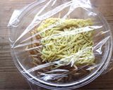 mレンジでスグ♪もやしたっぷり焼きそば作り方3写真