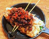 台湾肉巻き串塩焼きそば作り方1写真