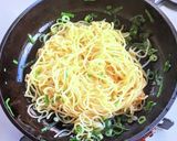 台湾肉巻き串塩焼きそば作り方2写真