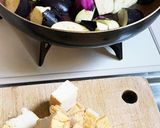 簡単！茄子と厚揚げのカレー炒め作り方2写真