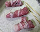 肉巻きししとう串作り方2写真