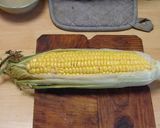 ストウブ専用！　とうもろこしの蒸し焼き作り方1写真