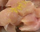 レモンとミントのクリームパスタ作り方1写真
