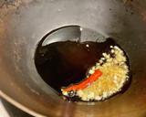 挽き肉と空芯菜のオイスターソース炒め作り方2写真