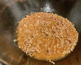 挽き肉と空芯菜のオイスターソース炒め作り方4写真