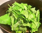 挽き肉と空芯菜のオイスターソース炒め作り方5写真