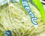 超簡単！もやしと韓国海苔の和え物作り方1写真