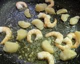 エビとホタテのバター醤油パスタ作り方4写真