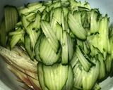 野菜たっぷり茹でしゃぶうどん作り方2写真