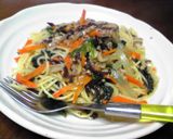 中華風☆野菜たっぷりパスタ作り方9写真