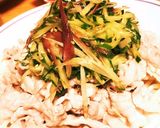 野菜たっぷり茹でしゃぶうどん作り方6写真