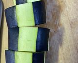 ナスとチーズグリル（1人前）作り方1写真