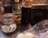 酢じょうゆ卵（栗原はるみさんレシピ半量）作り方1写真