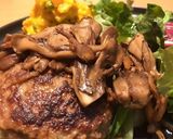 わたしの基本ハンバーグ☆舞茸の和風ソース作り方6写真