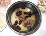 中華おこわ♪なつめご飯♪簡単炊飯器もち米作り方5写真