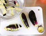 レンチン!茄子ぽん作り方1写真