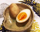 酢じょうゆ卵（栗原はるみさんレシピ半量）作り方3写真